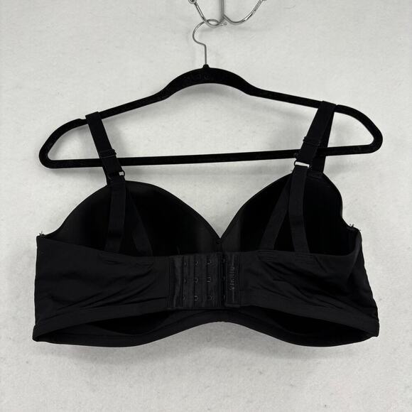 Kindly Sustainable T-Shirt Bra Size 38DD Black Comfort Wire Free Convertible - Picture 2 of 8